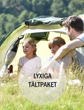 Tältpaket med spa & middag på Hotell & SPA Lögnäs Gård mellan Båstad & Laholm i Södra Halland